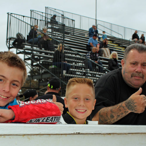 Waddill, Sammy and his dad and Glenn Geist